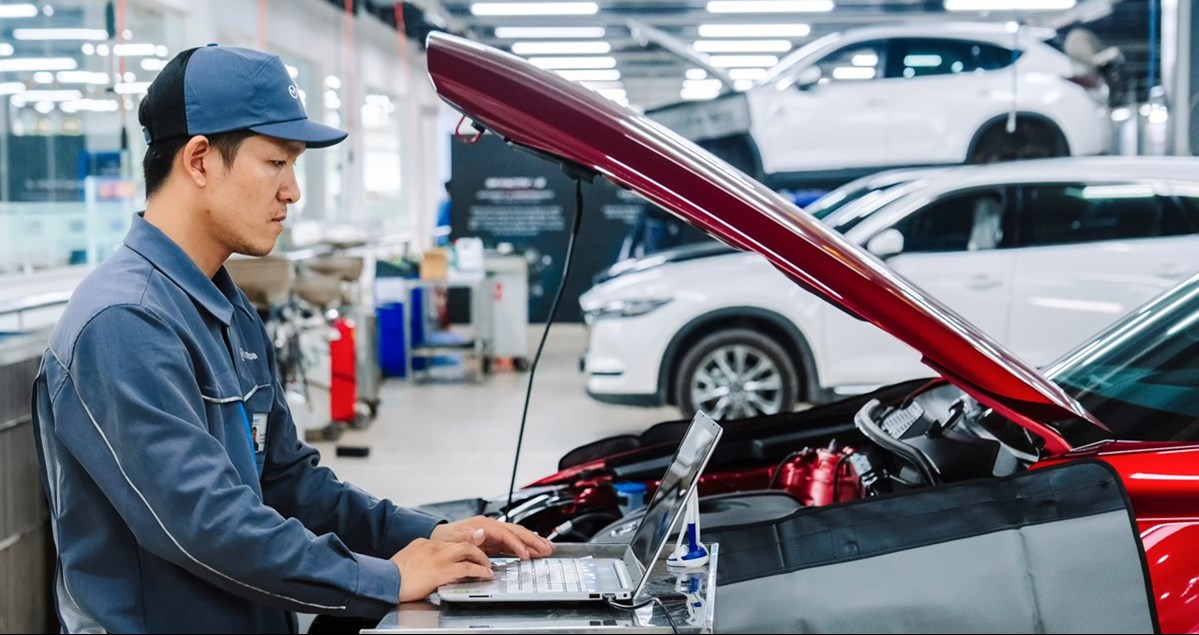 Ưu đãi chăm sóc xe cuối năm Xưởng dịch vụ Mazda Lê Văn Lương