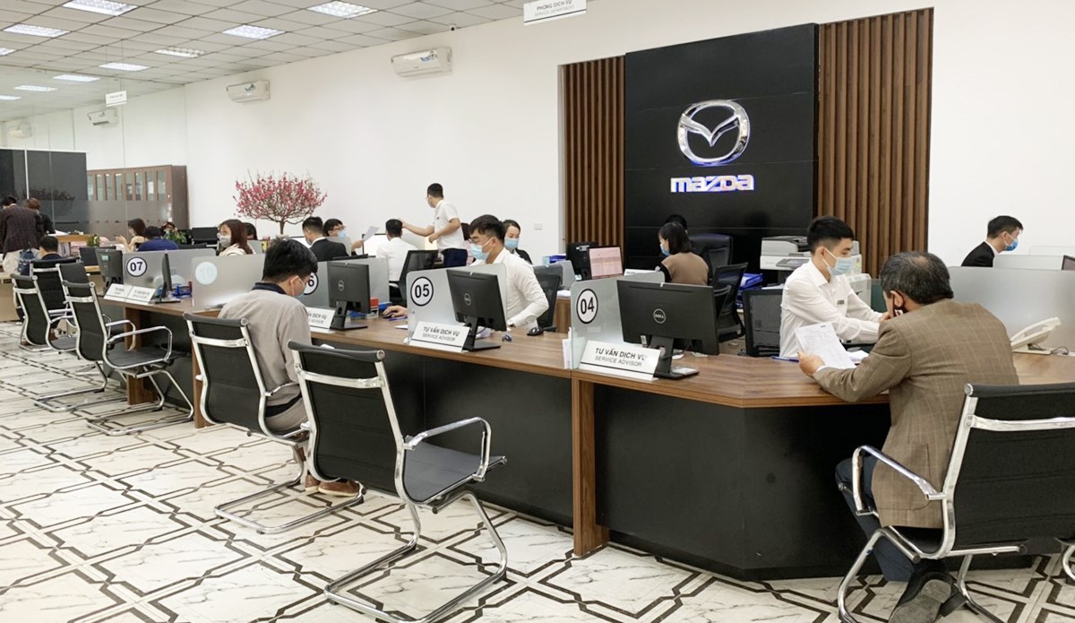 Xưởng dịch vụ Mazda Lê Văn Lương