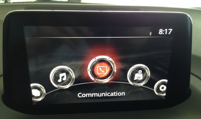 man hinh mazda connect