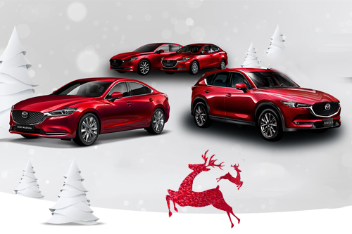 Sac Do Cua Mazda Trong Giang Sinh