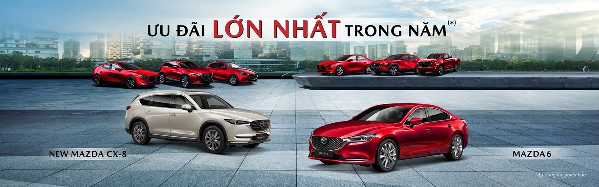 Mazda Lê Văn Lương, ưu đãi lên đến 110 triệu đồng tùy phiên bản