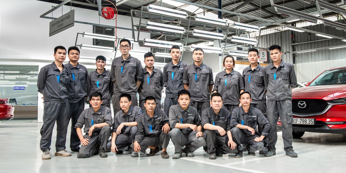 Xưởng dịch vụ Mazda Lê Văn Lương